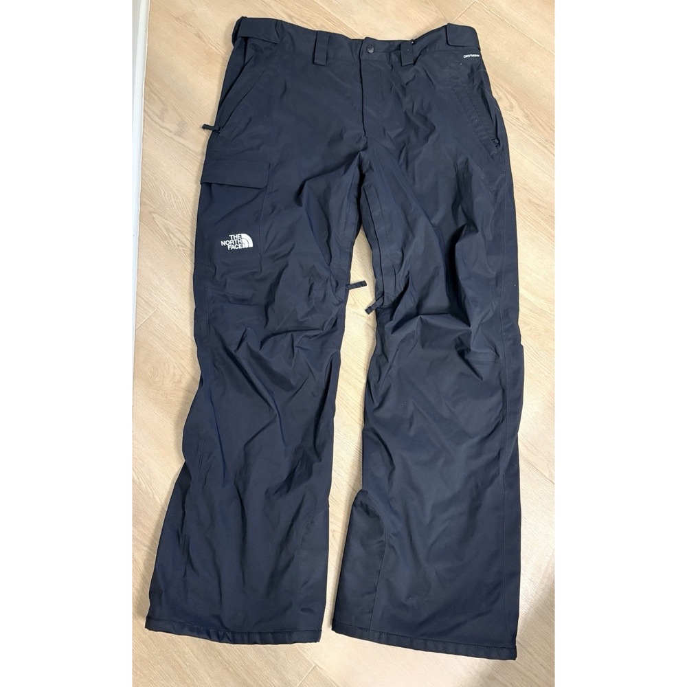 The North Face Freedom Ski Snow Pants Men's XL Black DryVent Insulated